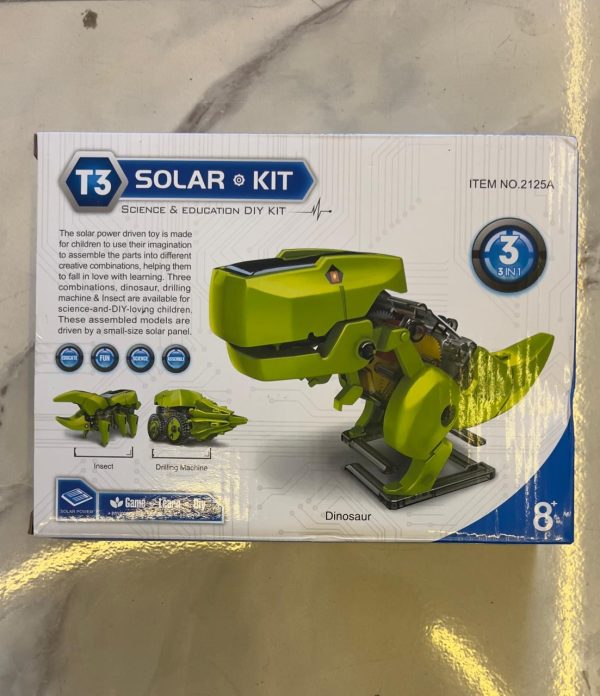 Robotic Dinosaur Stem - Solar 3 in 1 D